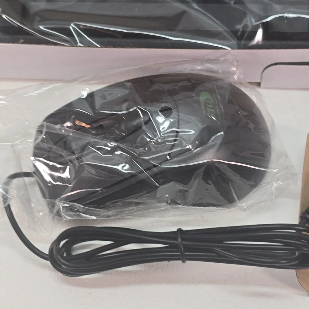 STG Skytech Global USB Wired Keyboard PCKB12CN & Mouse MOUSE12CN